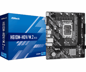 ASRock LGA1700 H610M-HDV/M.2 R2.0 alaplap